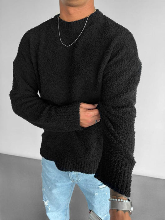 Fuzzy Sweater "Black"