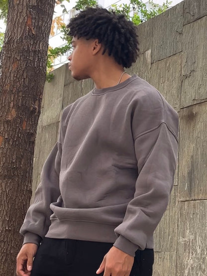 Oversized Basic Sweater "Earth"