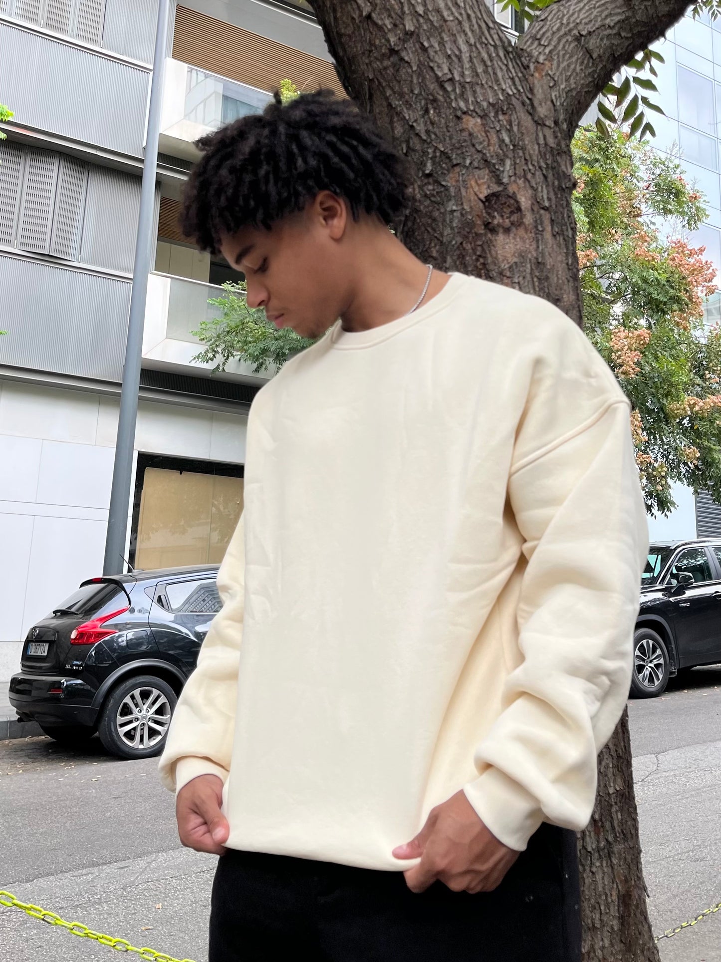Oversized Basic Sweater "Beige"