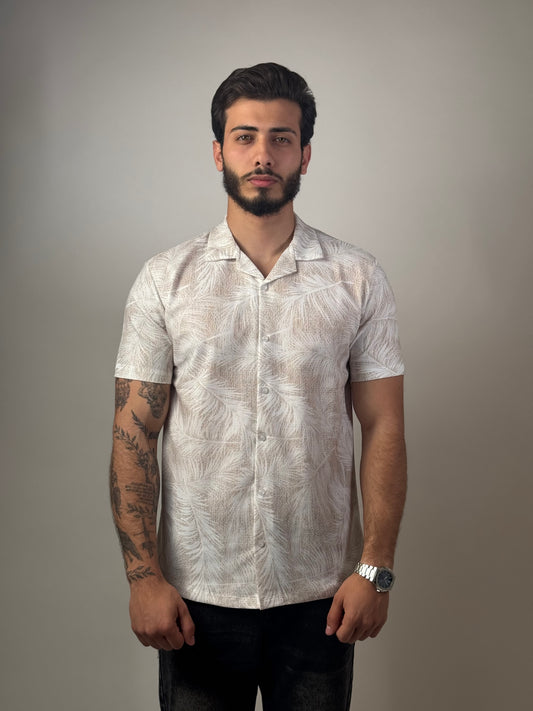Palm Shirt "Beige"