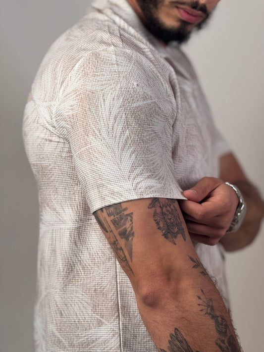 Palm Shirt "Beige"