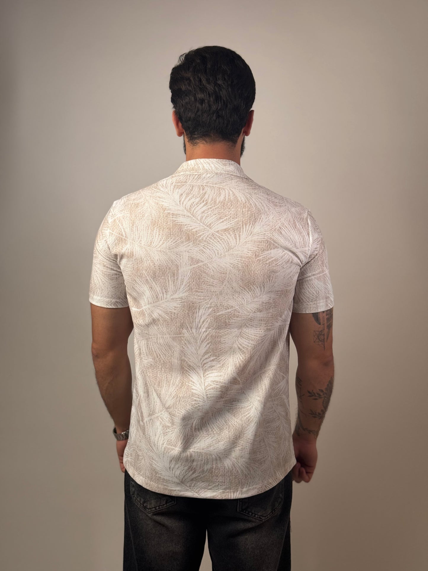 Palm Shirt "Beige"