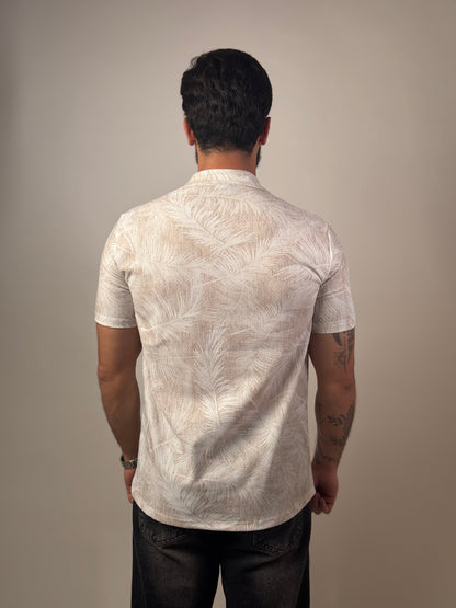 Palm Shirt "Beige"