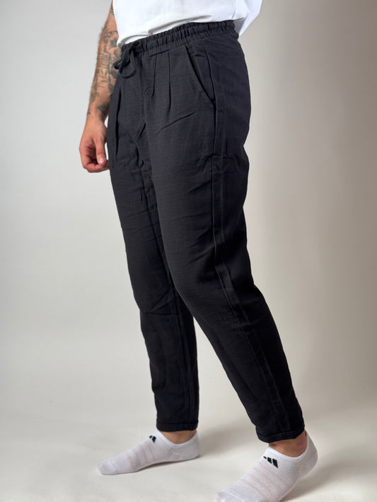 Linen Pants "Black"