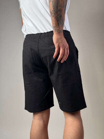 Linen Shorts "Black"