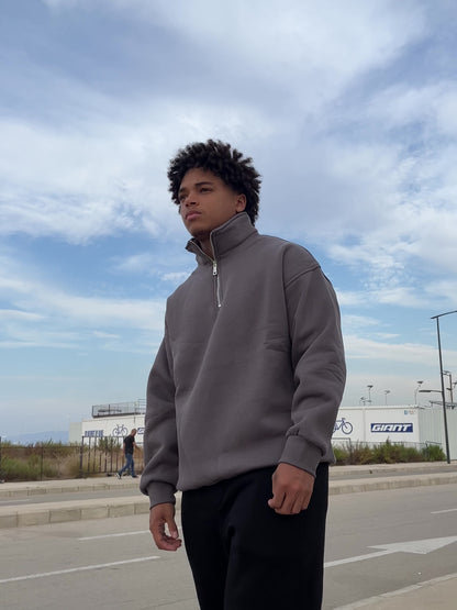 Half-Zip Sweater "Earth"